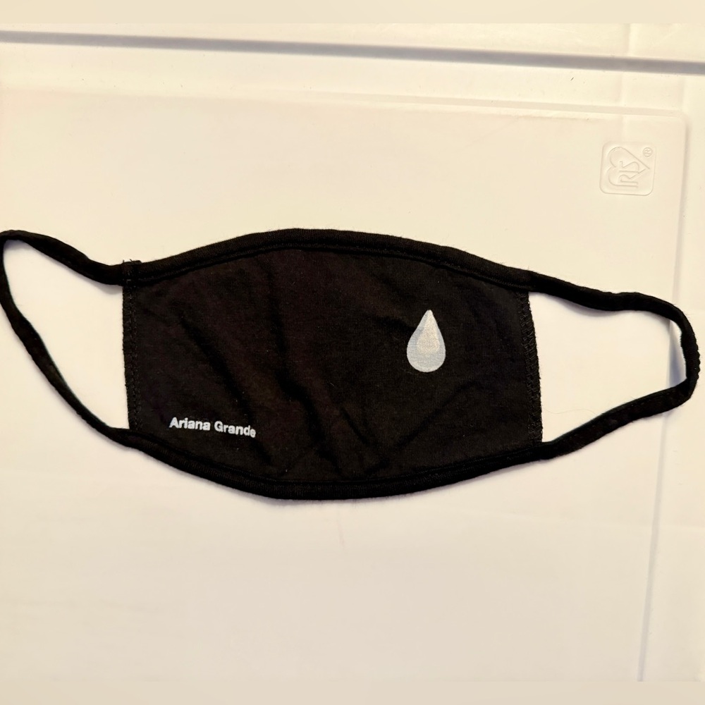 Ariana Grande Teardrop Black Face Mask